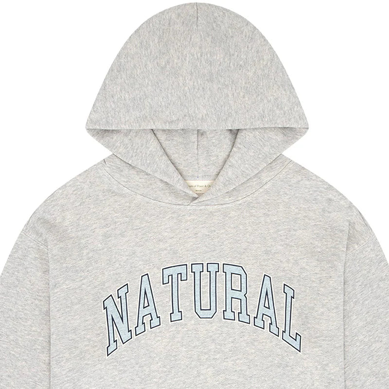 MOPQ Museum of Peace & Quiet Natural Hoodie Ash
