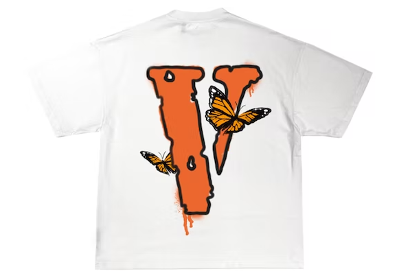 Juice Wrld x Vlone Butterfly T-shirt